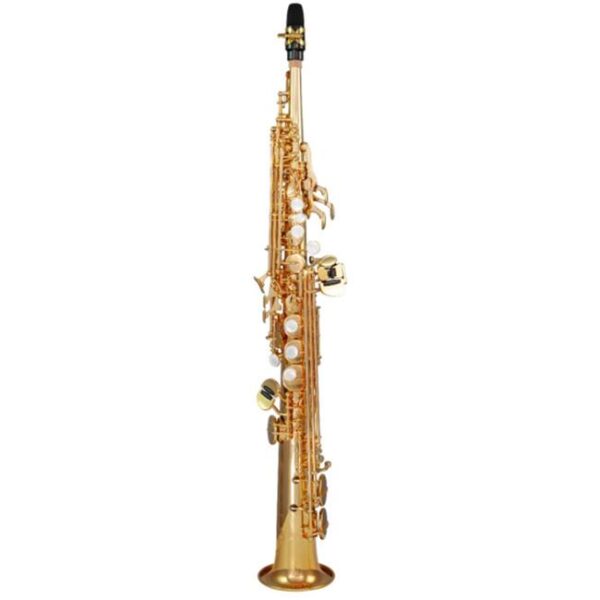 Trevor James | 364E-KK Evo Soprano Saxophone | Gold Lacquer